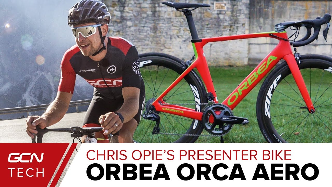 Chris Opie's Orbea Orca Aero Presenter Bike