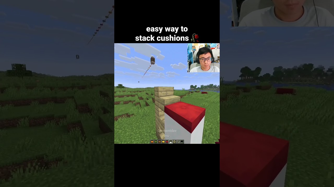 Minecraft Cushion Update Moment