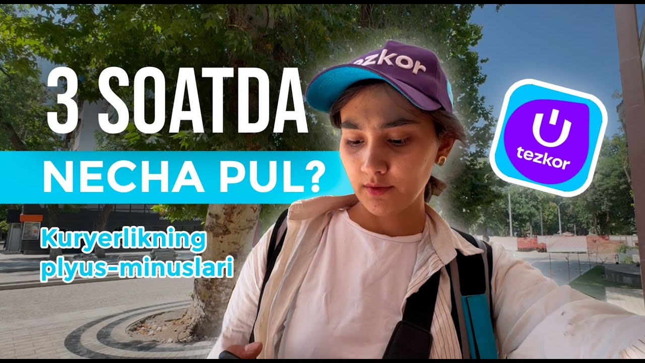 Uzum Tezkorda bitta smenada ( 3 soatda) qancha topdim. Kuryerlikning past-u balandi