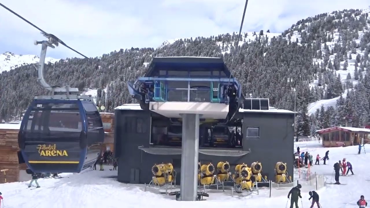 Rosenalmbahn 2 neue Kabinen Zillertal Arena - Zell am Ziller