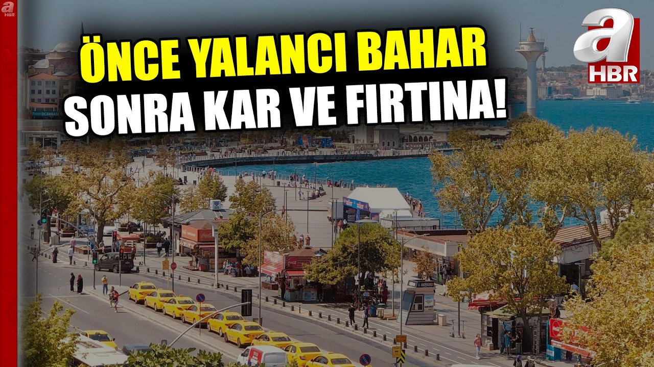 İstanbul Ve Birçok İlde Yalancı Bahar... Sıcaklık 18-20 Dereceyi Görecek! | A Haber