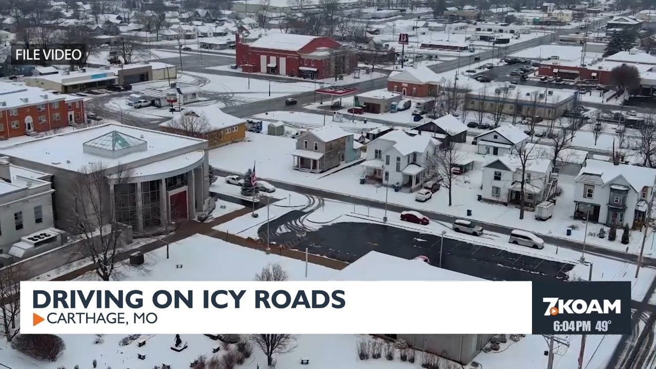 Driving on icy roads