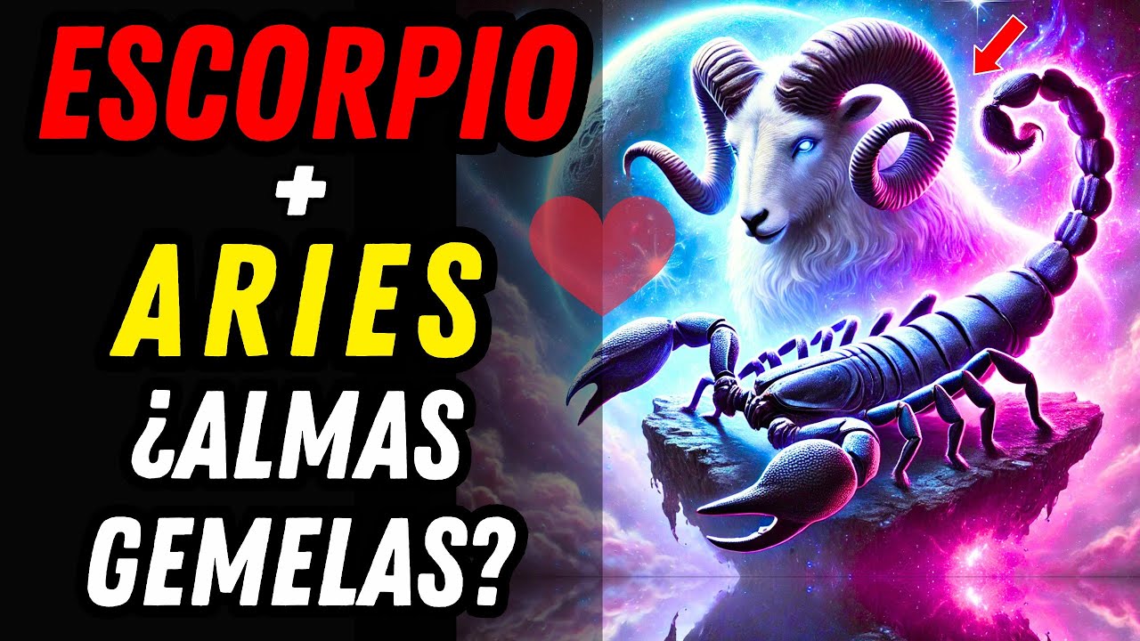 COMPATIBILIDAD ENTRE ESCORPIO Y ARIES EN EL AMOR ♏💖♈ ¿Son Afines Estos Signos en Pareja y Amistad?
