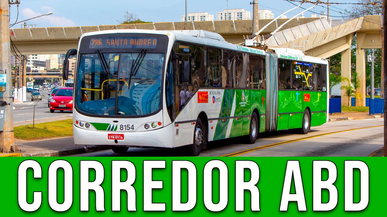 Parada ETEC/FATEC/SENAI (Corredor ABD) - Movimentação de Ônibus #206