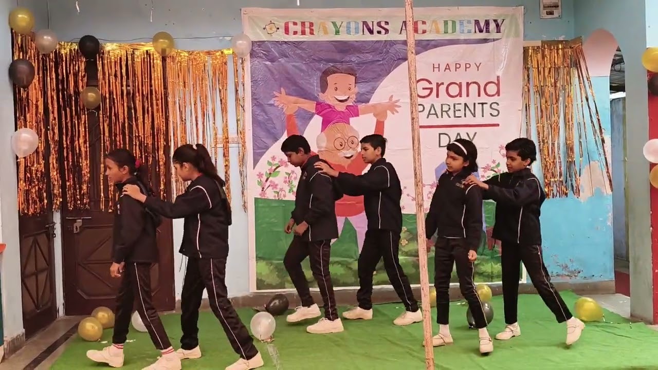 #grandparents #celebration #dance #masti #school #fun #enjoy #crayons