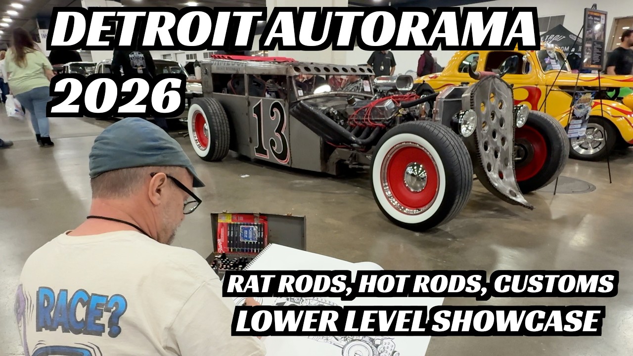 Rat Rods Detroit Autorama 2026 Full Walkthrough Ridler Great 8 Meguiars Rat Rod