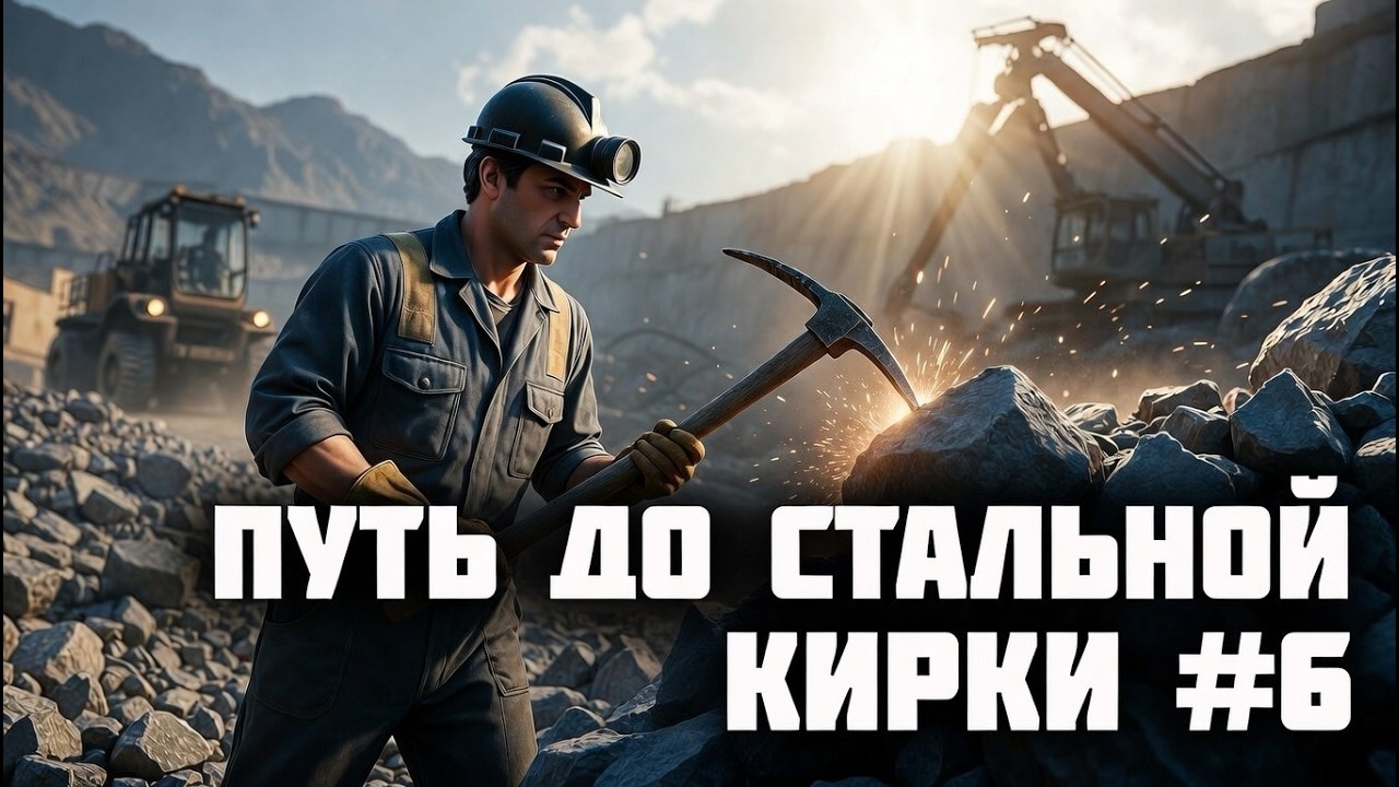 Путь до стальной кирки #6 &mdash; Фармим ресурсы и идём к цели! ⛏️ ФАРМ В Х2!🔥 | Majestic RP