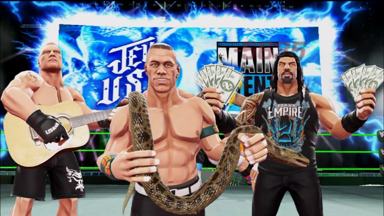 Подпись соперника и завершающие приёмы WWE Mayhem