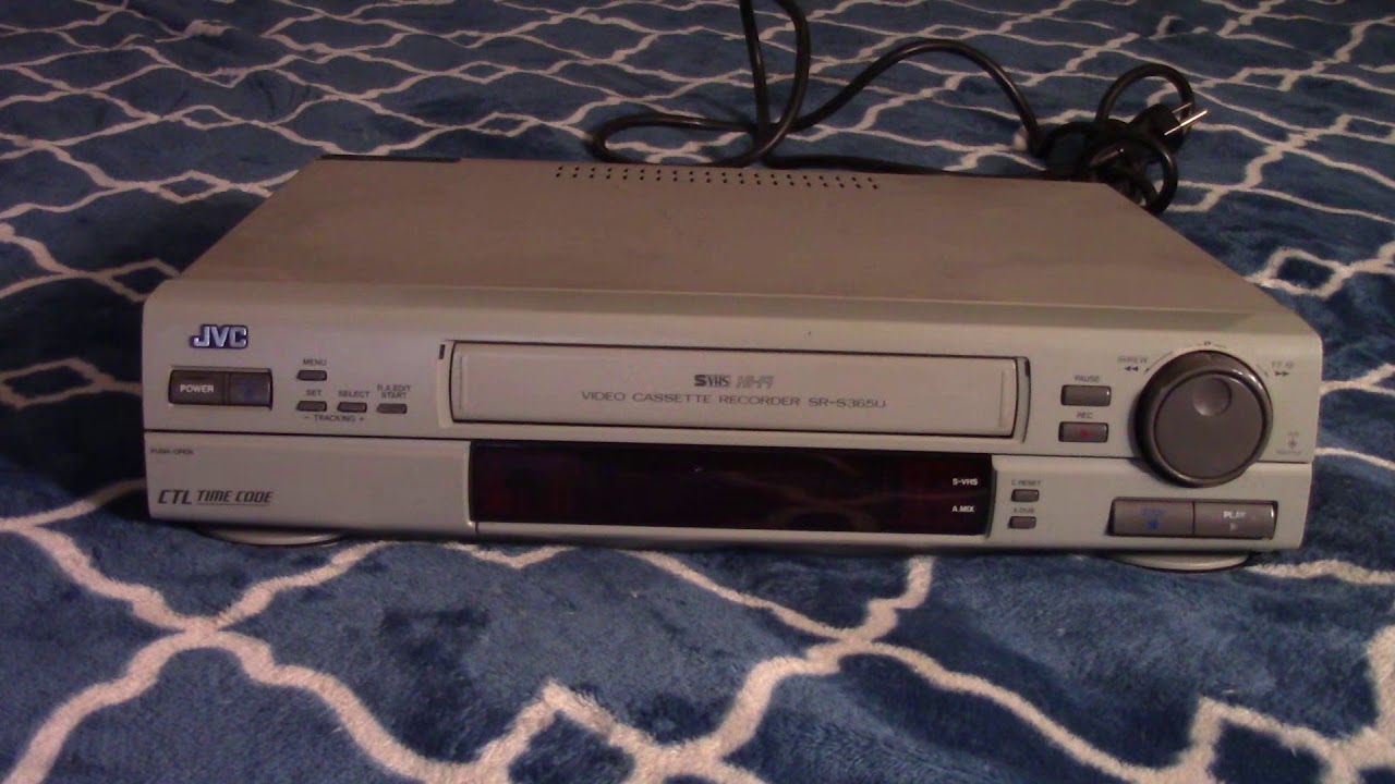 JVC SR-S365U Super VHS deck
