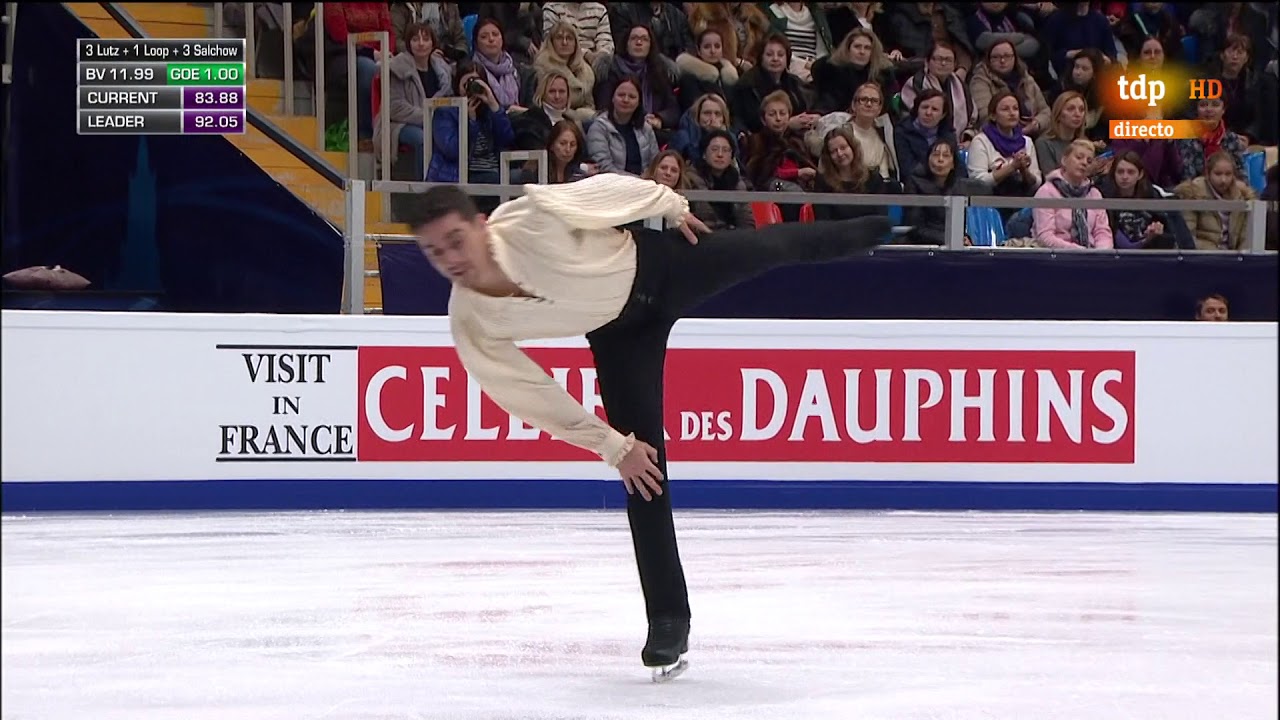 Javier Fernandez FP European 2018 Moscow