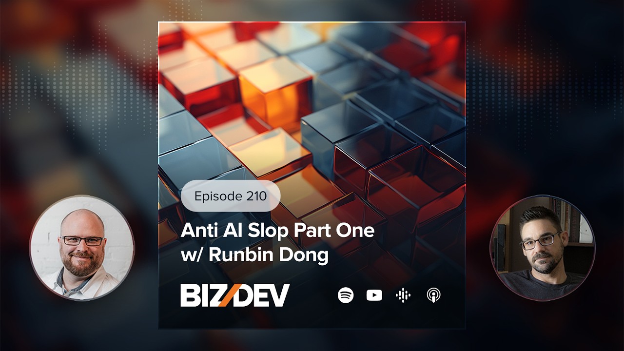 Anti AI Slop Part One w/ Runbin Dong