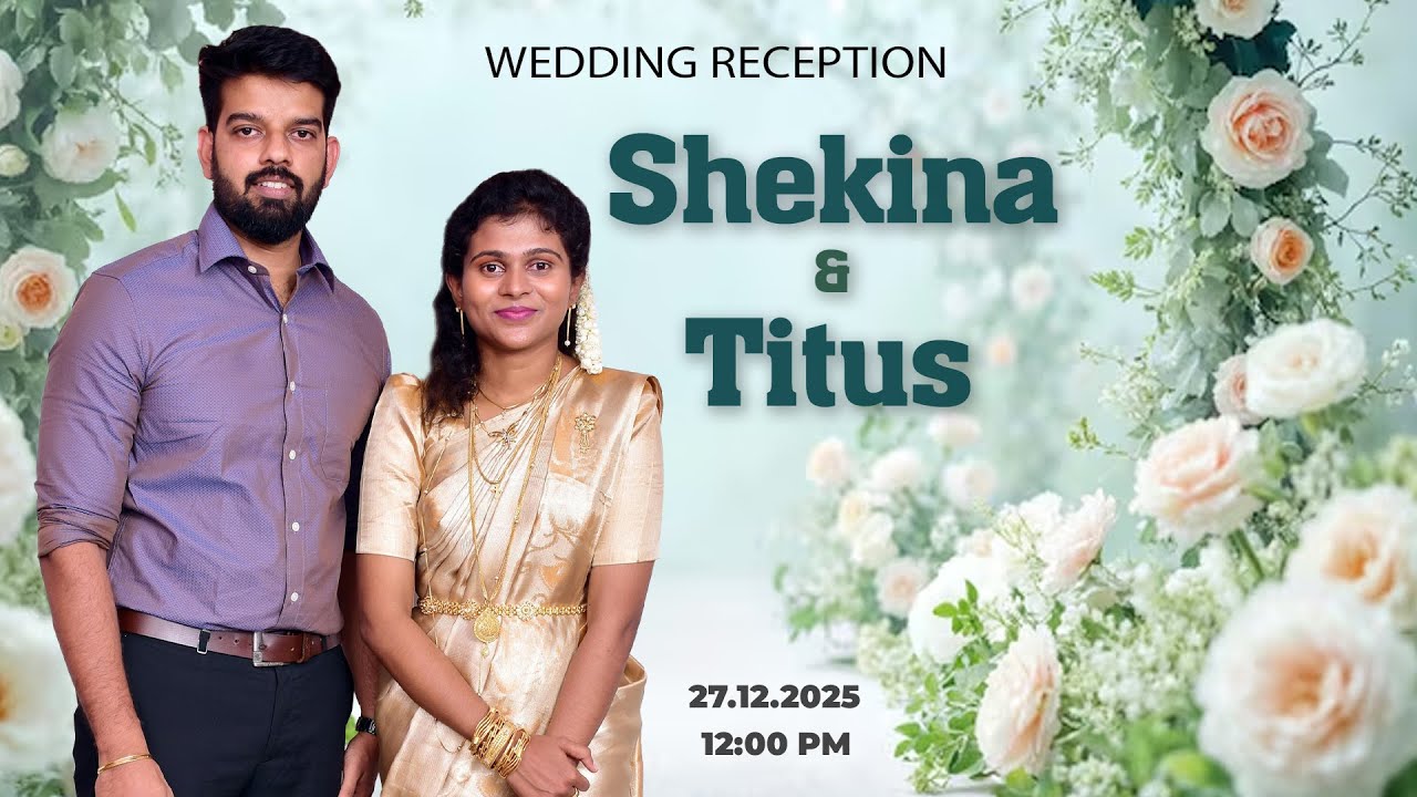 Live 🔴 Shekina - Titus | Wedding Reception