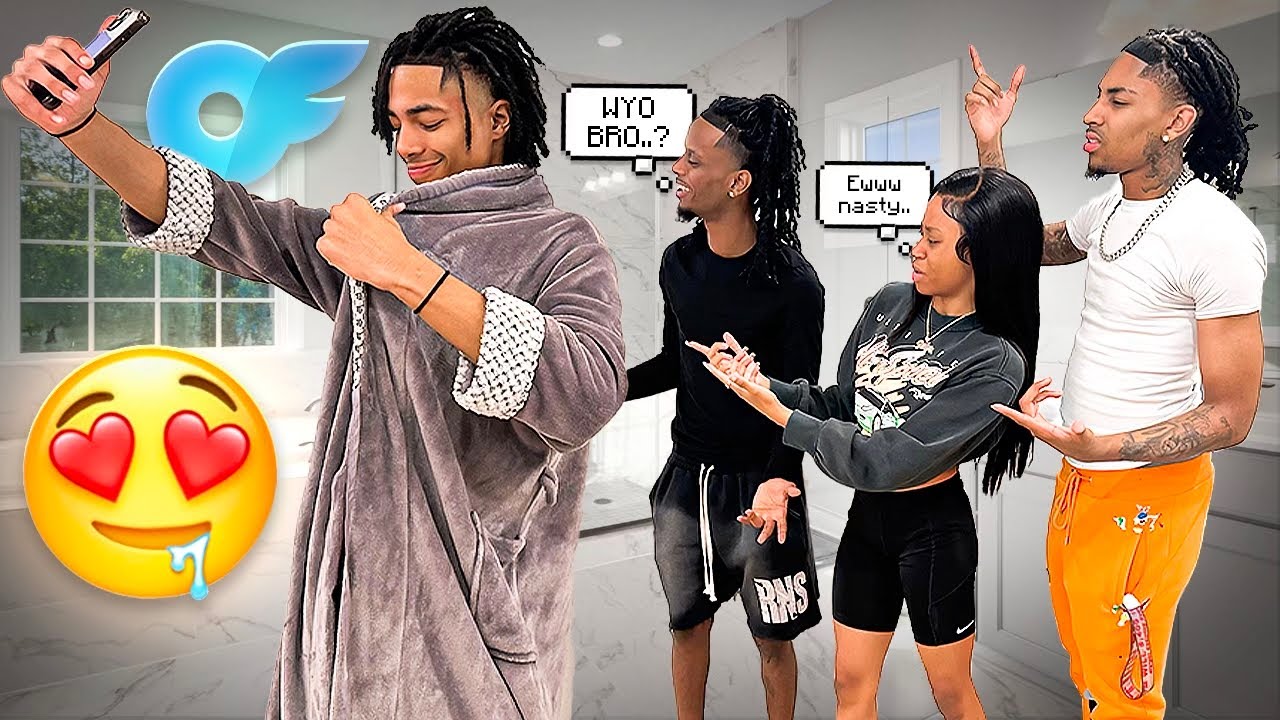 I TOLD THE GANG I'M STARTING A ONLY FANS... **GONE BAD**