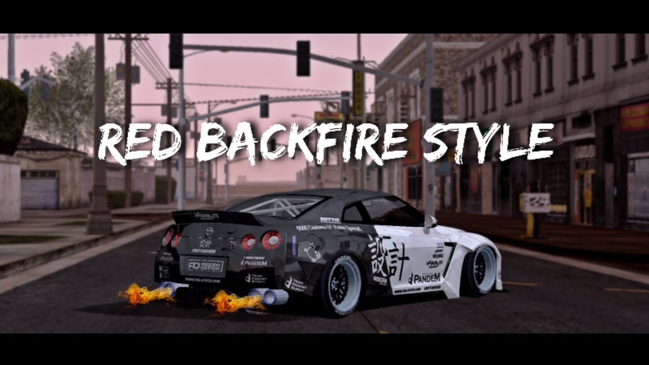 RED BACKFIRE STYLE GTA SA ANDROID [SUPPORT SAMP]