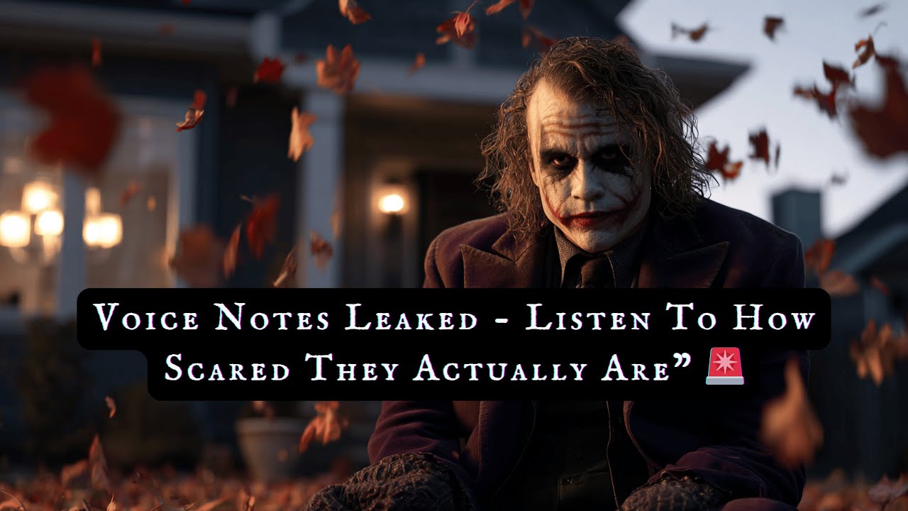 THEIR PRIVATE VOICE NOTES ABOUT YOU LEAKED... AND BRO, THEY SOUND GENUINELY AFRAID 🎤😳💀