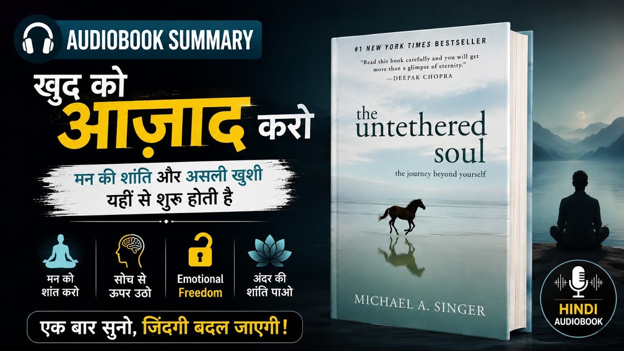 आप अपने विचार नहीं हैं 😶 | The Untethered Soul Explained in Hindi