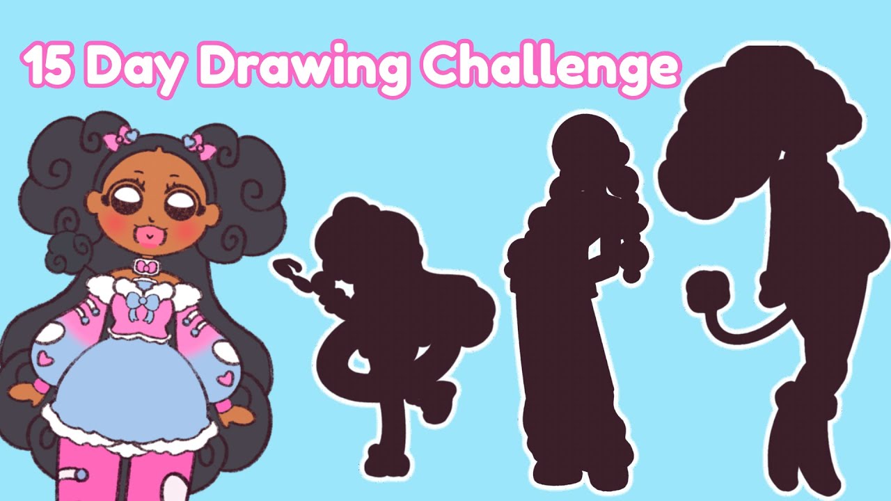 Drawing My Vtuber for 15 Days (๑˃́ꇴ˂̀๑)