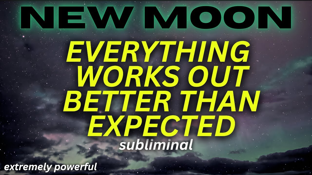 [ WARNING: EXTREMELY POWERFUL ] everything works out better than expected (subliminal)  january 2026