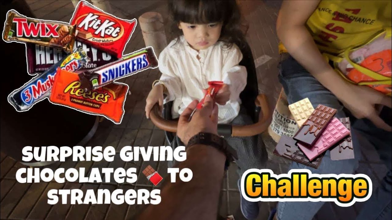 Surprise Giving Chocolates 🍫 to Strangers Challenge with @ShilpaChaudharyVlogs #30dayschallenge