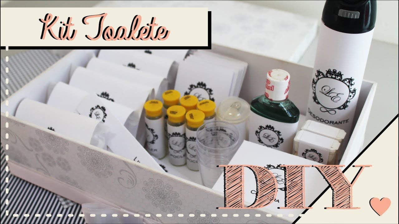 Como fazer Kit Toalete Casamento? DIY | Faça você mesmo | Tutoriais [casamento]