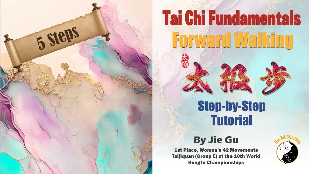 Tai Chi Walking Explained Step by Step | Balance, Breath, and Rooting #martialarts #kungfu #taichi