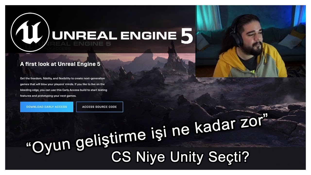 Can Sungur - UNREAL ENGINE 5 Chat 'ten Oyun Geliştirici Misafir | 