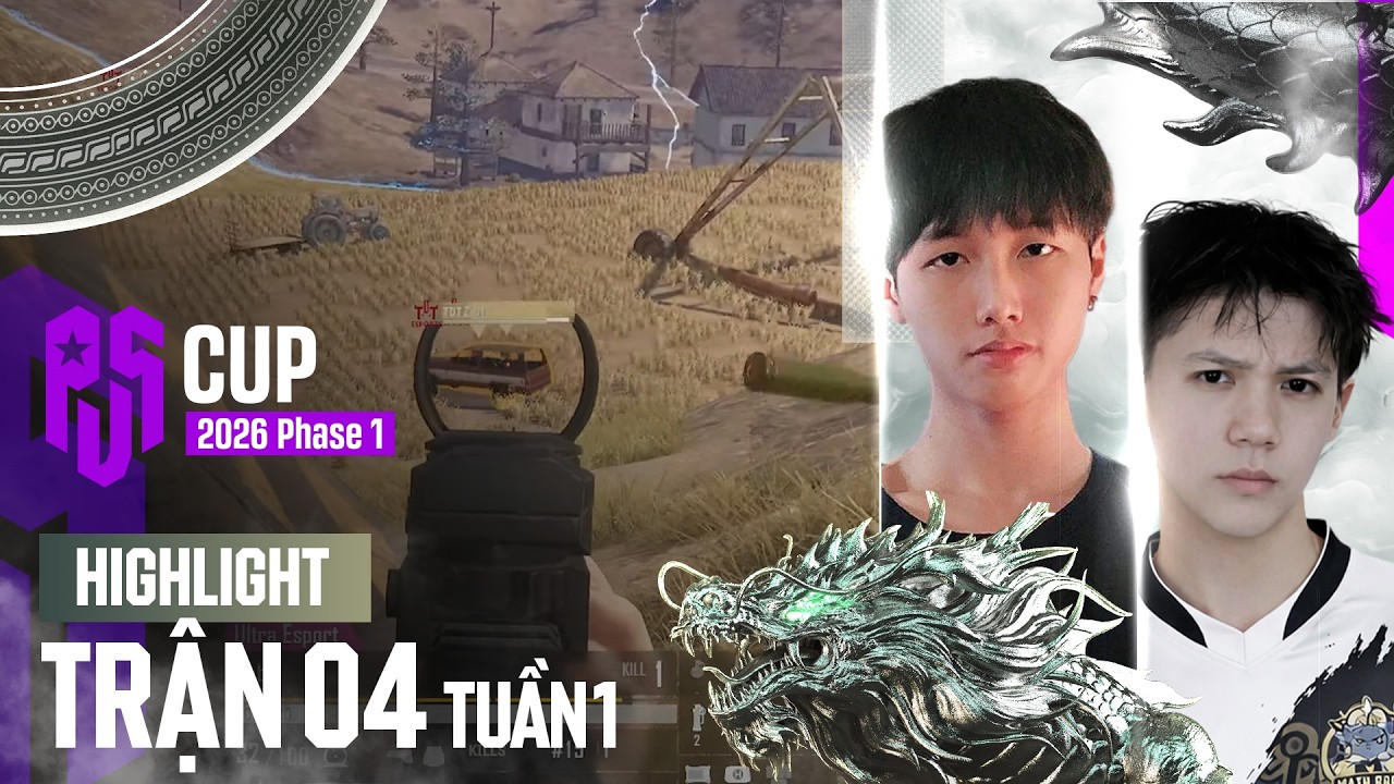 🏆[Highlight PVS Cup 2026 P1] Tuần 1 Trận 4: Cuộc đua Tam Mã tại ngôi đầu - ZM vươn mình lọt Top 6