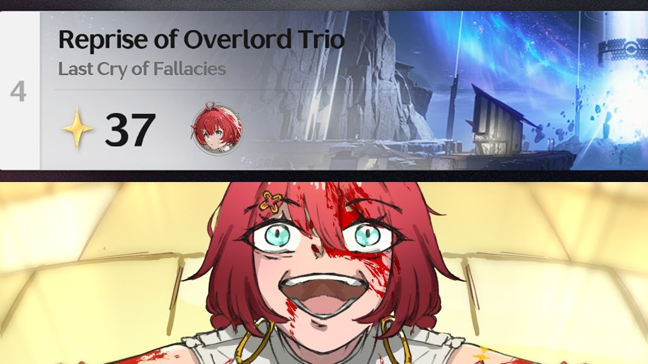 Solo Danjin in Virtual Crisis - Reprise of Overlord Trio, No Support Modules - Wuthering Waves 2.4