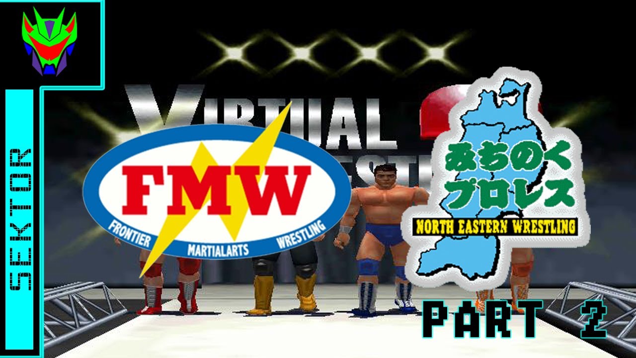 VIRTUAL PRO WRESTLING 2 Finishers PART 2  [FMW and Michinoku Pro]