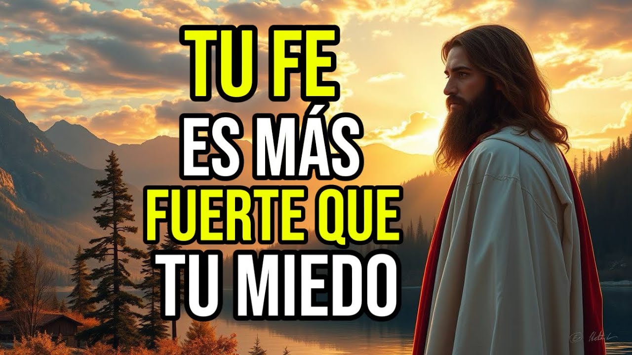 No temas, tu fe te llevará a la victoria Amén 🙏 