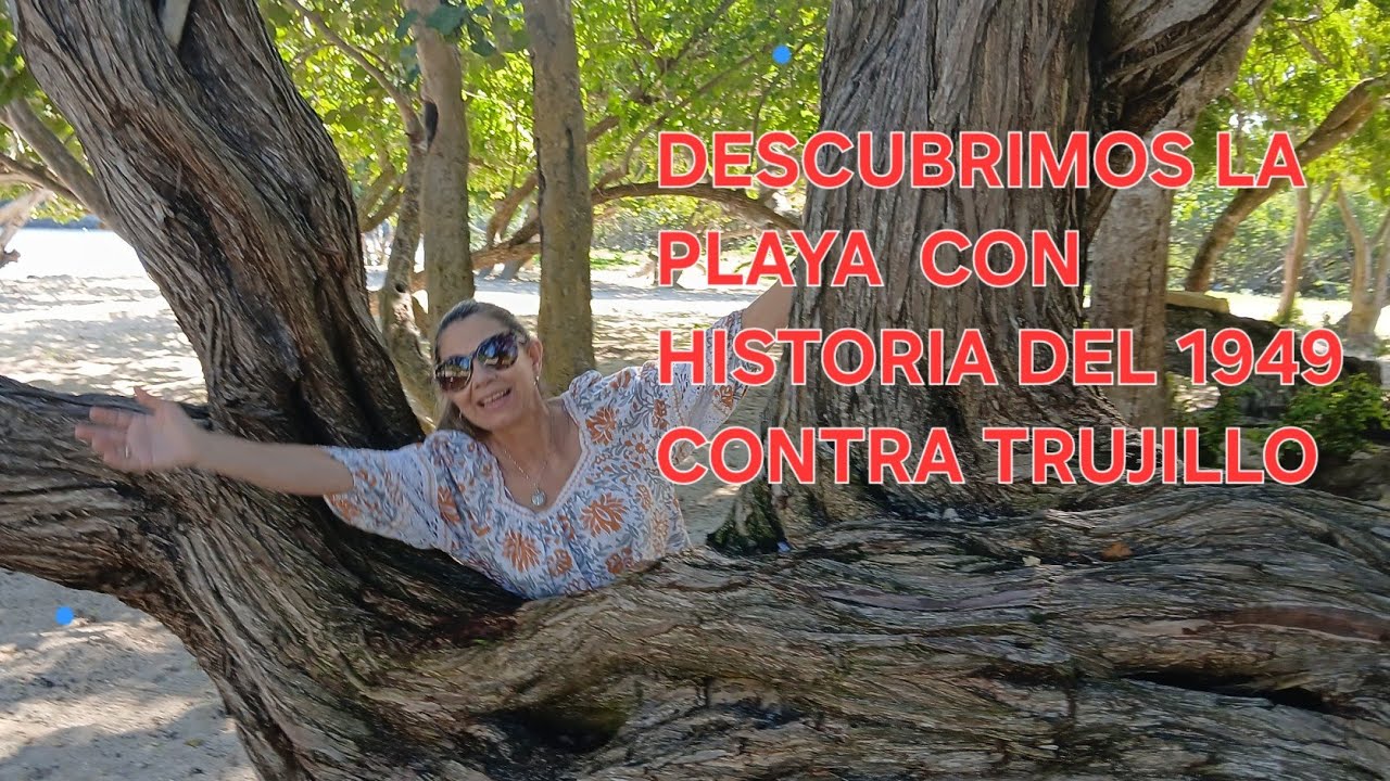 Descubrimos playa nueva con mucha historia en Luperon Puerto plata.