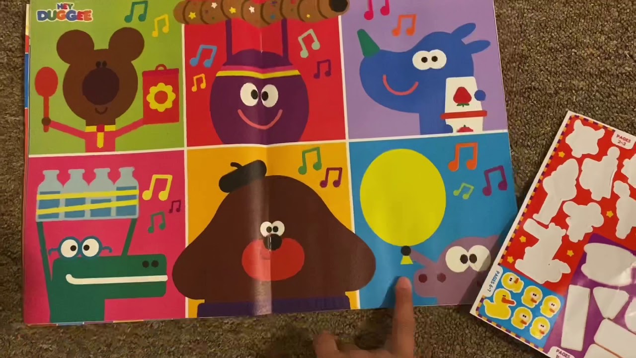 HEY DUGGEE (PUPPET THEATRE SET) MAGAZINE