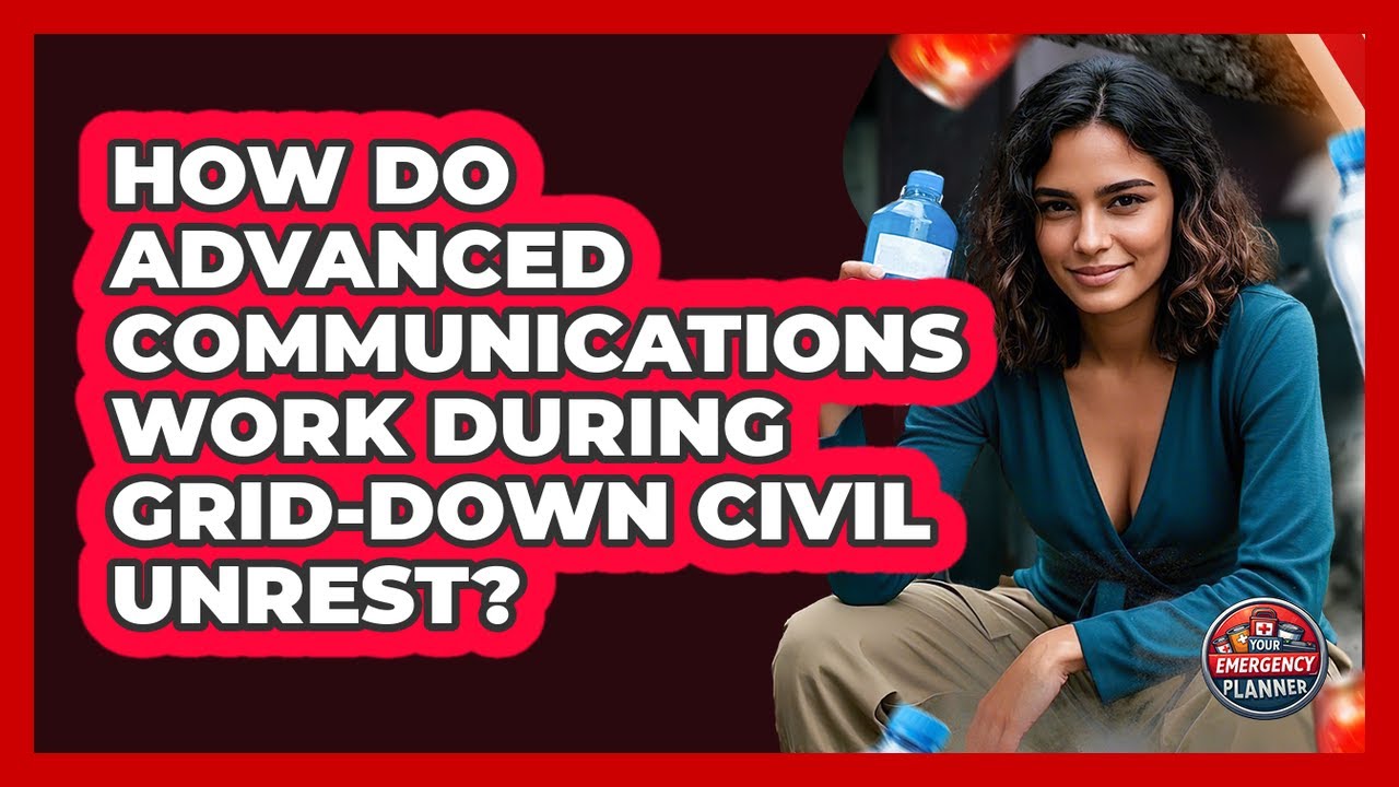 How Do Advanced Communications Work During Grid-down Civil Unrest? - Your Emergency Planner