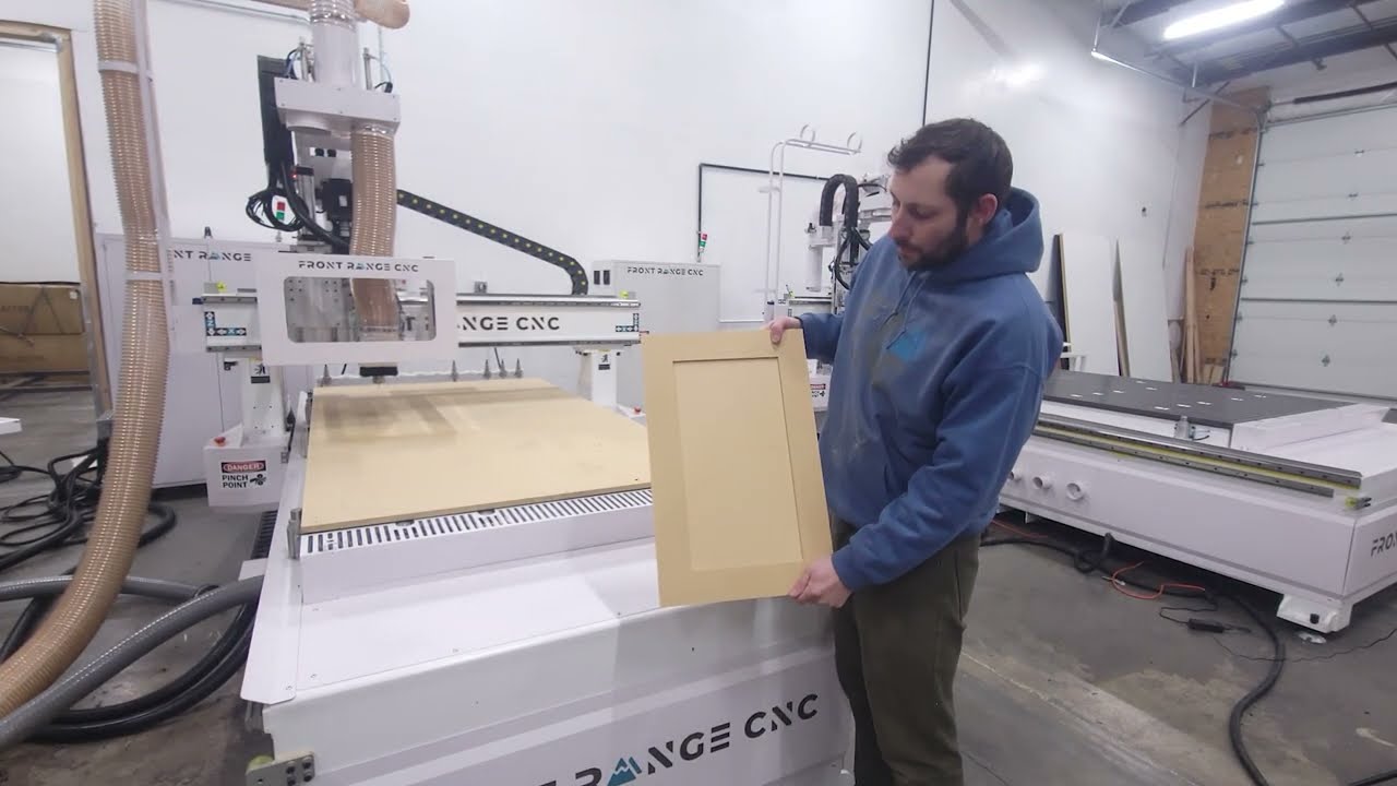 MDF Doors on the Front Range CNC Router