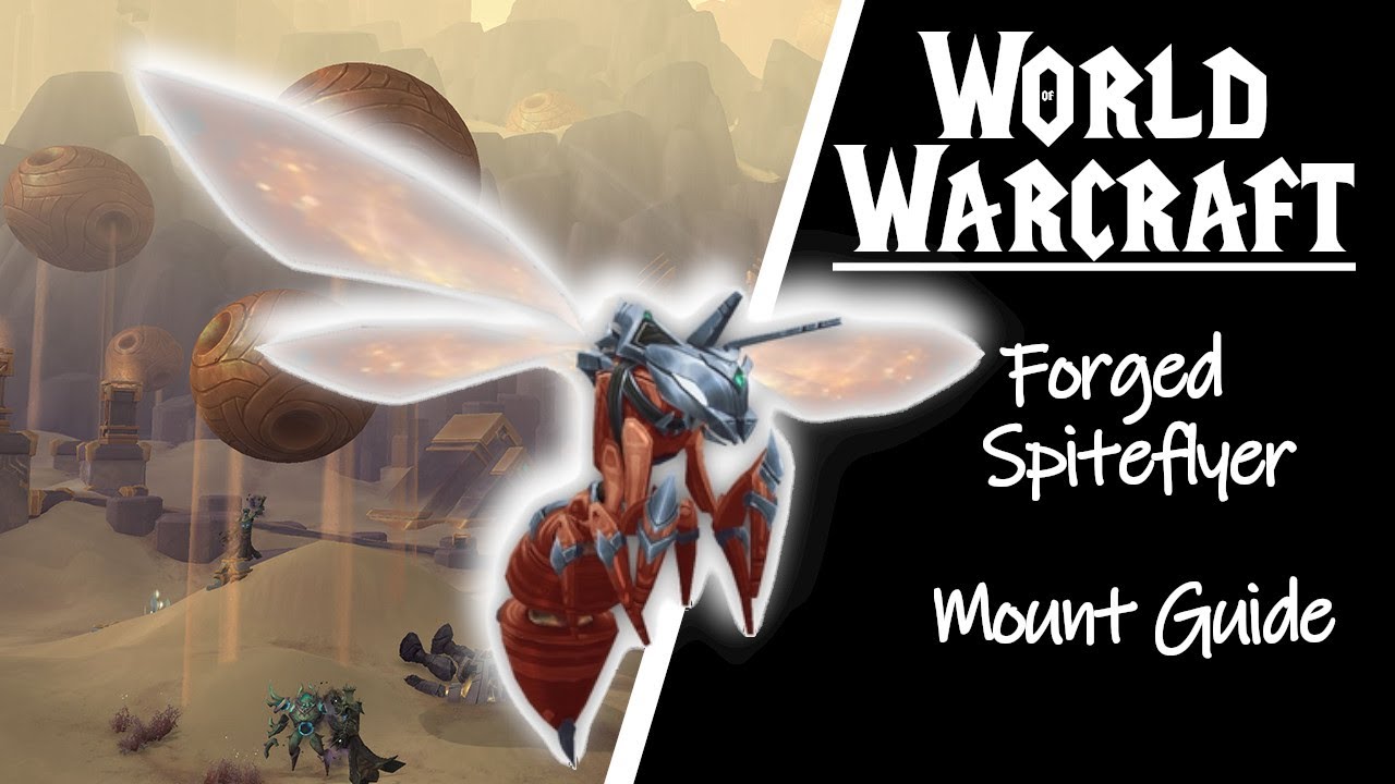 How to get the Forged Spiteflyer mount guide - Shadowlands mount guide