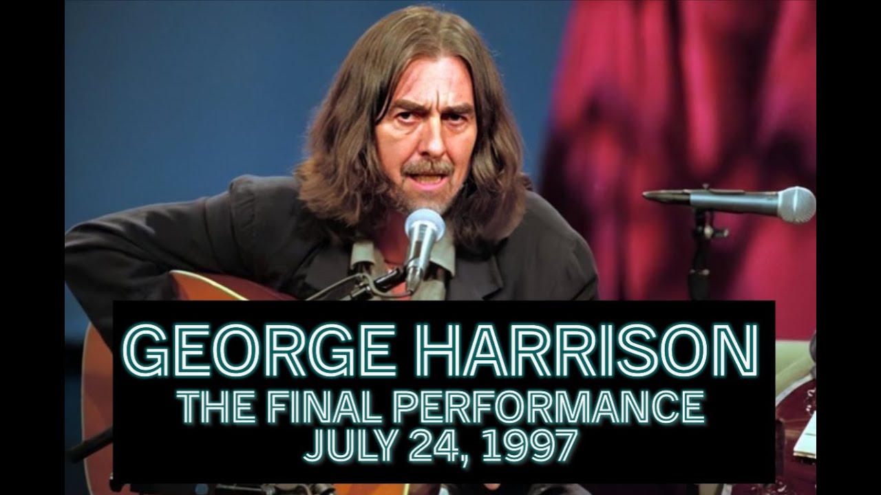 George Harrison 's Final Performance - July 24, 1997 #thebeatles #georgeharrison 