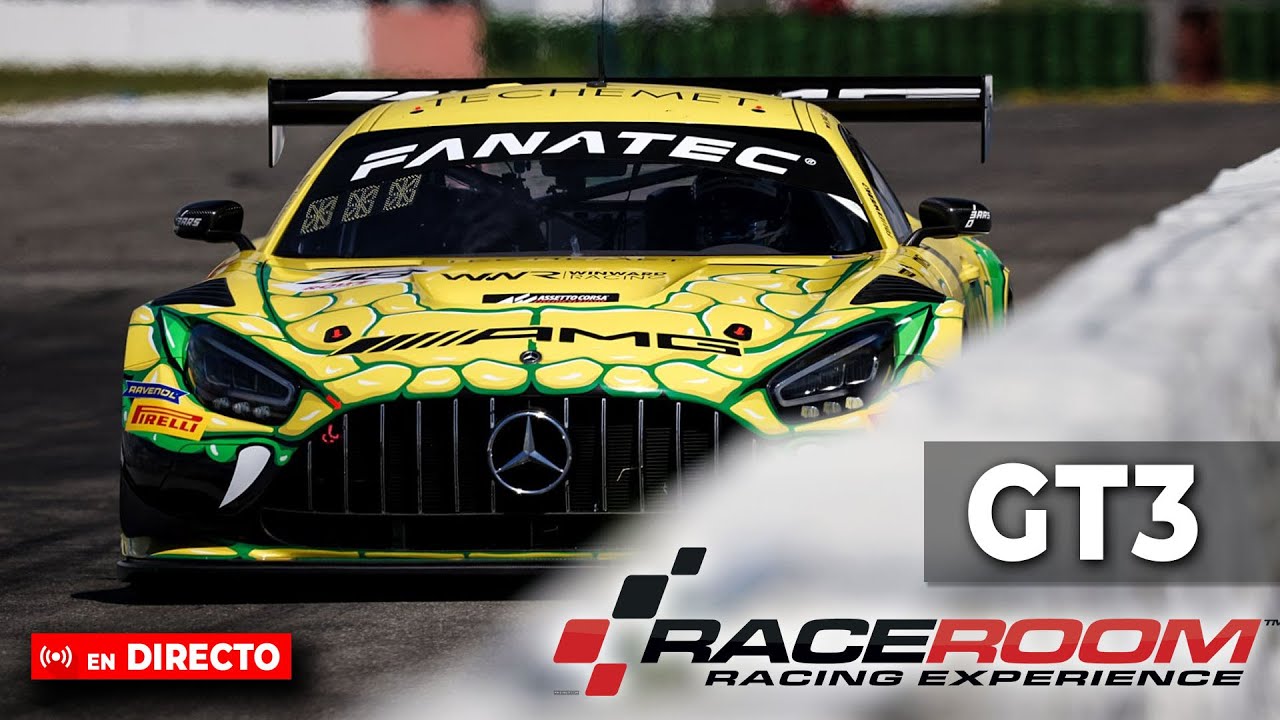 Directo🔴GT3 en RACEROOM y continuamos con iRACING online