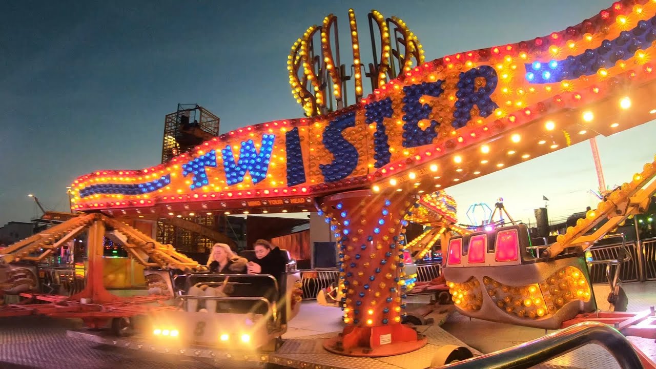 Tony Wilkinson - Twister - Hartlepool Marina Valentines Fair 2022 (Onride)