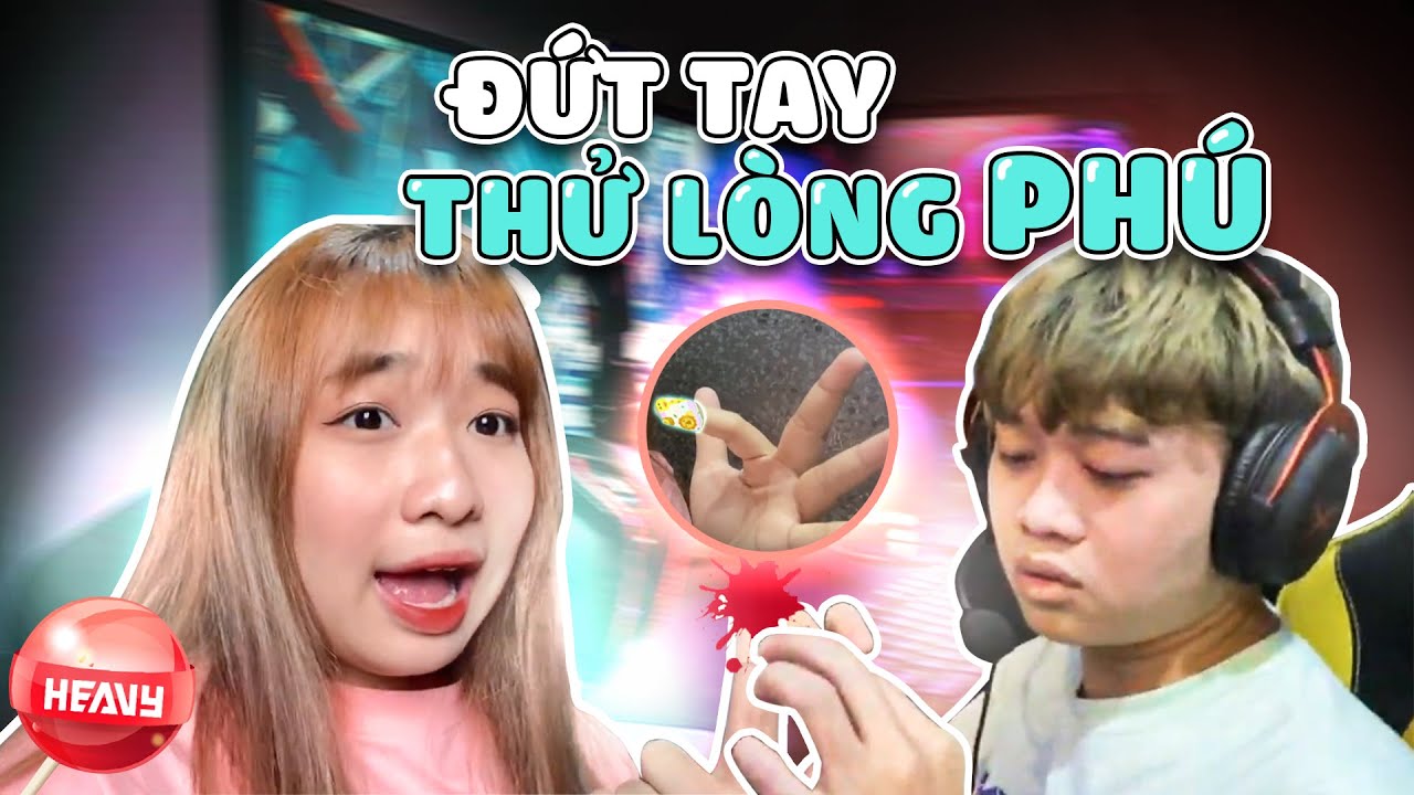 [Vlog] Phản Ứng Của Phú Khi Na Bị Đ.Ứ.T Tay ? Phú Không Quan Tâm Na ? | HEAVY NA GÂY MÊ