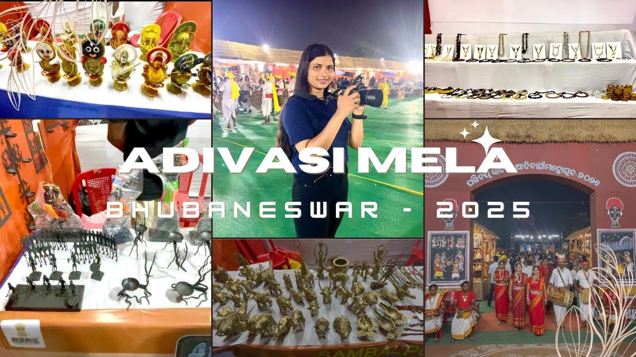 Adivasi Mela 2025 || Bhubaneswar || Tribal Food, Culture, Handlooms & Handcrafts 
