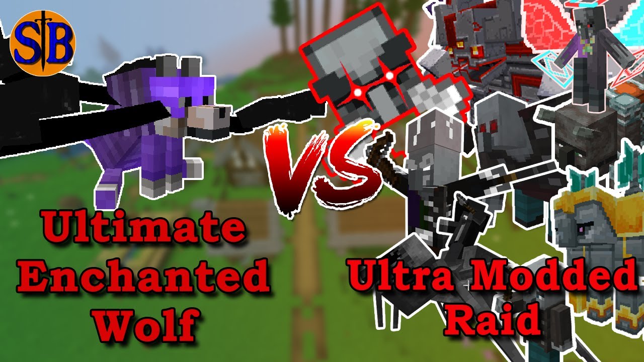 Can The Goodest of Boy defeat an Ultra Modded Raid? | Minecraft Mob Battle