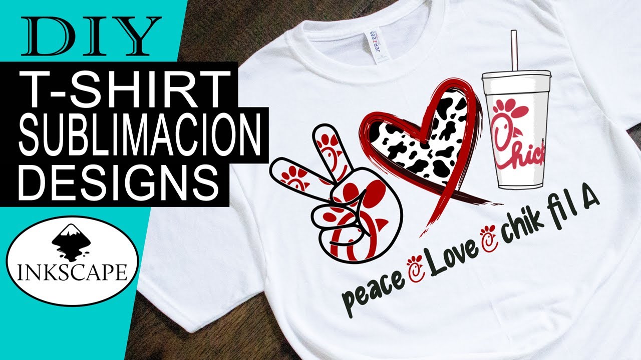 Sublimation Designs on Inkscape: How to Create Your Own T-Shirt Designs in Inkscape for BEGINNERS.