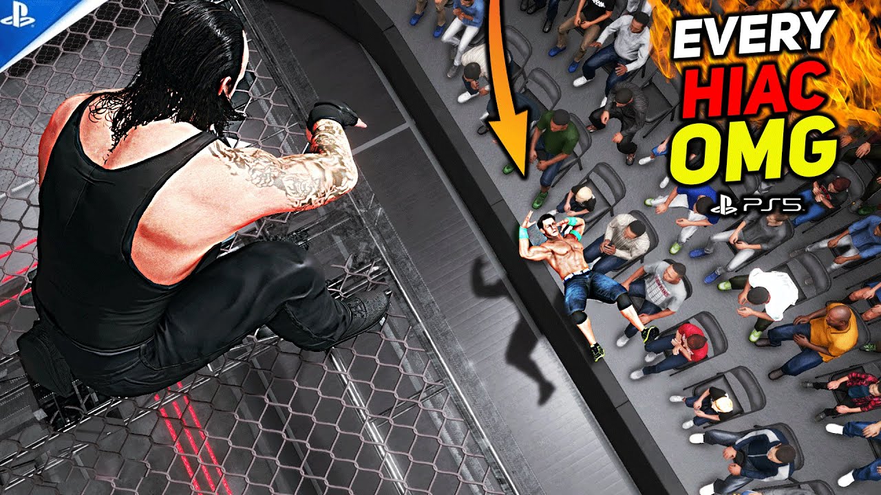 WWE 2K20 Every Hell In a Cell OMG! PS5