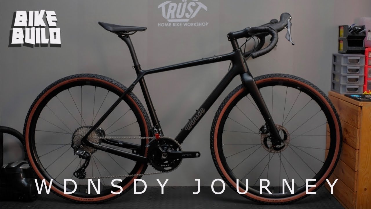 ASMR BIKE BUILD || Wdnsdy journey gravel bike