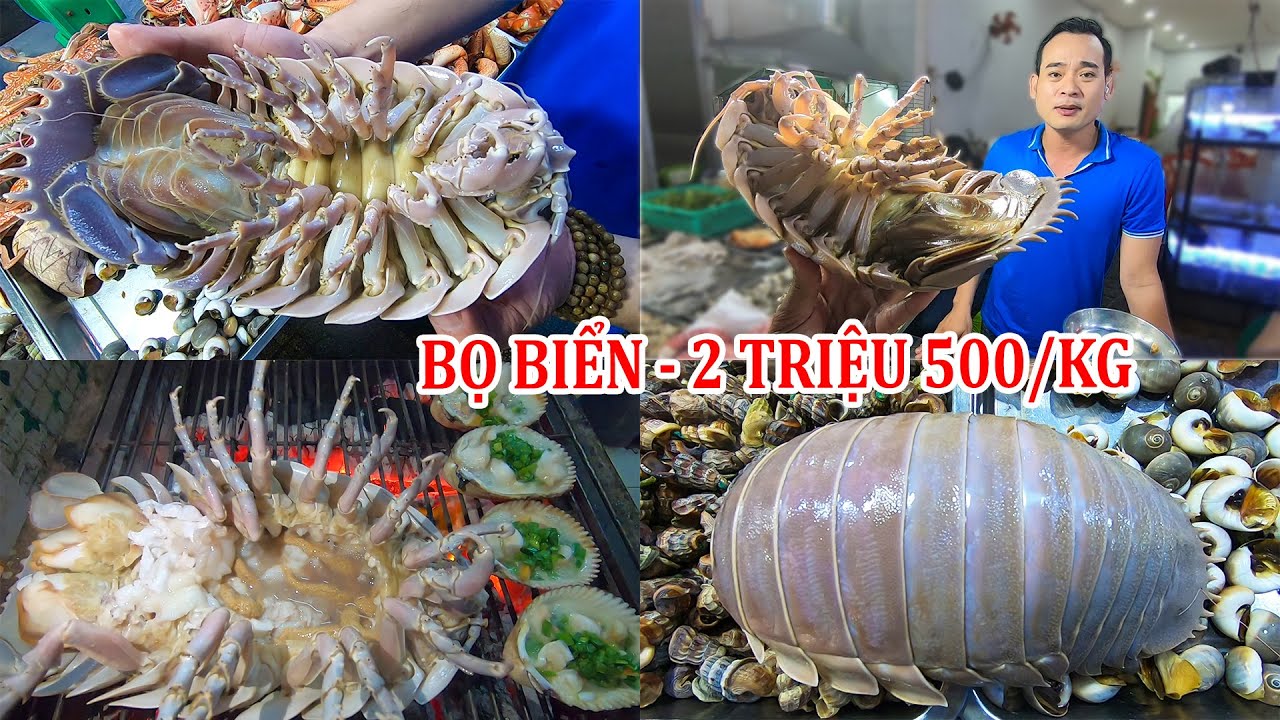 Lần đầu ăn Bọ Biển khổng lồ nướng mỡ h&agrave;nh 2 triệu 500/kg ở qu&aacute;n t&ocirc;m h&ugrave;m 54 T&acirc;n Sơn Nh&igrave;