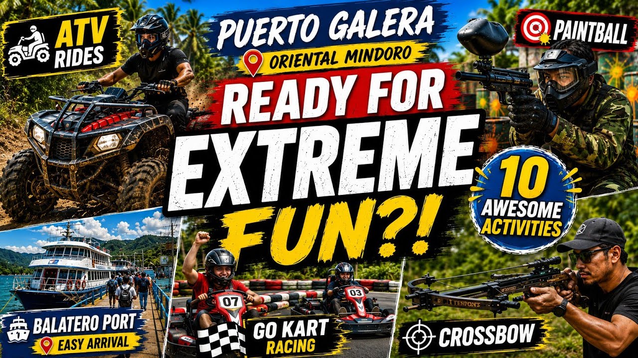 Unleashing Thrills: Ultimate Guide To Extreme Sports In Puerto Galera | The Easy BALATERO PORT Guide