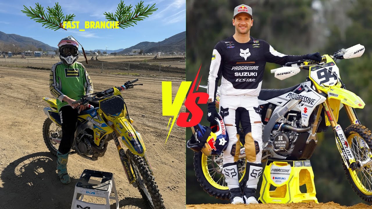Je Roule avec Fast Branche et Ken Roczen à Fox Raceway