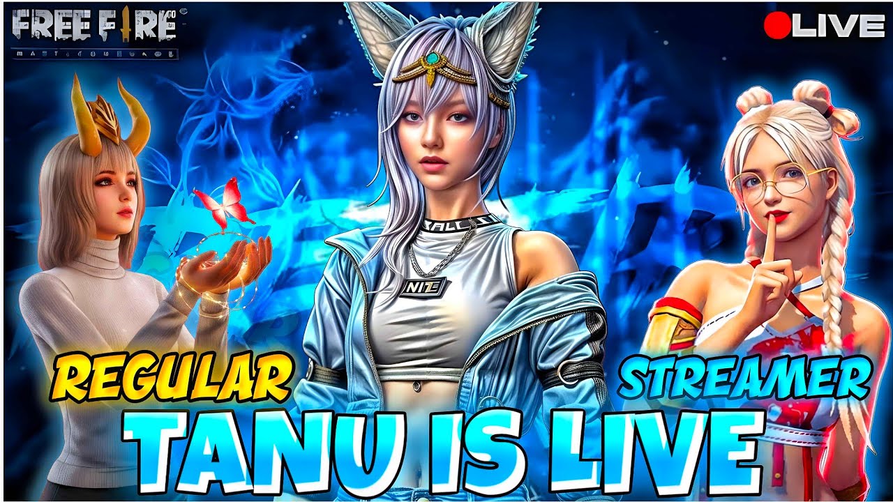 🔴 FREE FIRE LIVE 🔥 | Rank Push | TANU GAMING