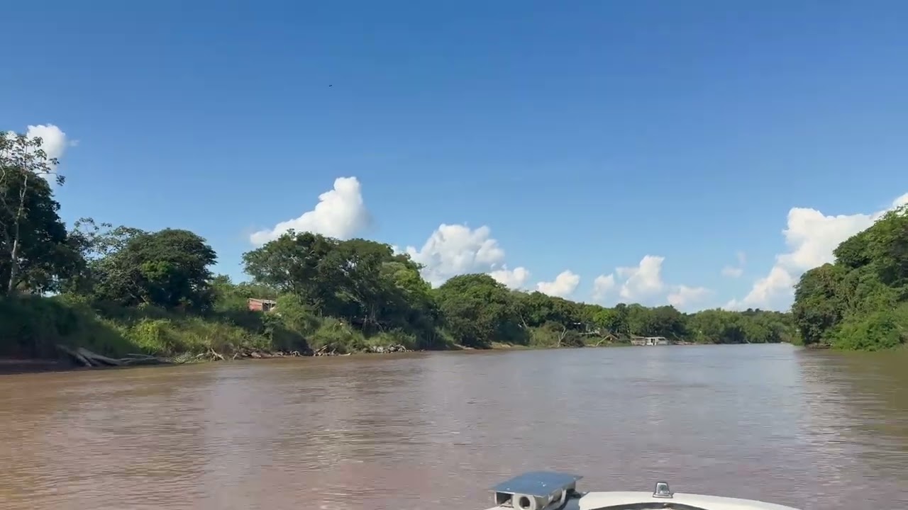 Boat Ride on Paraná River – Relaxing Nature 1080p