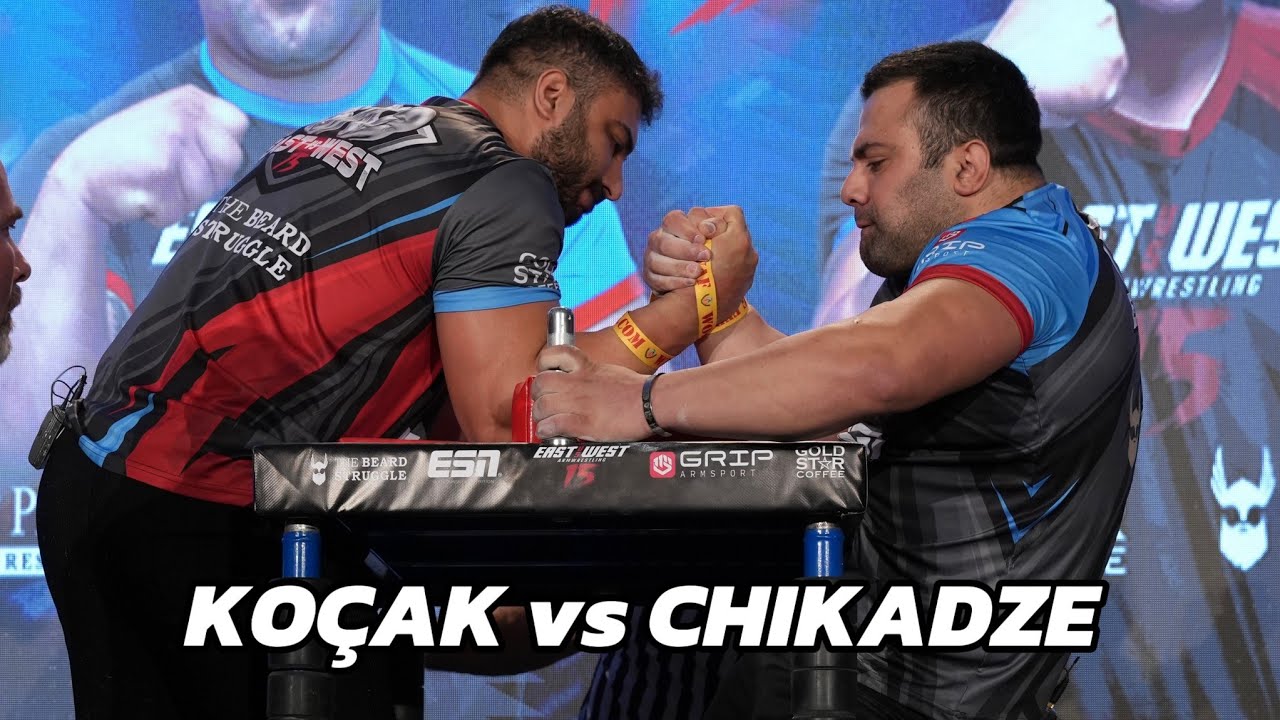 Nugo Chikadze vs Oğuzhan Koçak - East vs West15 Right Arm 105kg Match